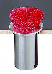 San Jamar L320C Counter Mounted Straw Dispenser