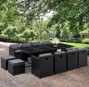 Premium 13-Piece Gardeon Outdoor Wicker Dining Set for Stylish Alfresc